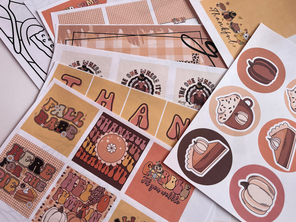 Thanksgiving Digital Printables